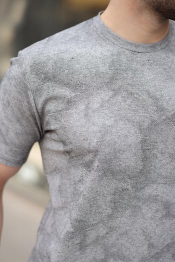 Siyah Basic Erkek T-shirt E7131