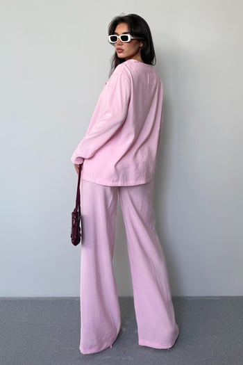 Pembe Önü Bağlamalı Alt Üst Takım Mg2473