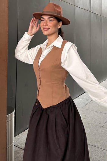 Madmext Vizon Kadın Yelek Mg2332