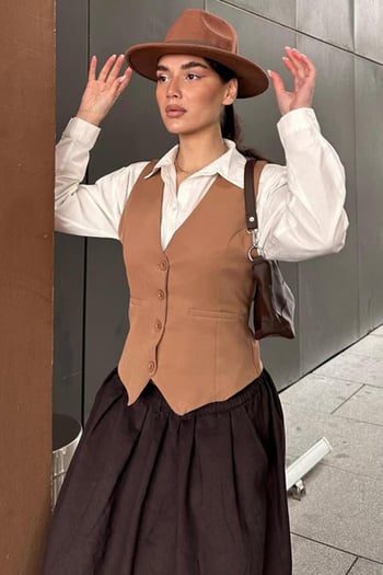 Madmext Vizon Kadın Yelek Mg2332