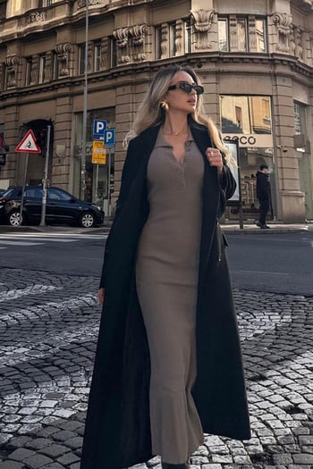 Women Mink Polo Dress