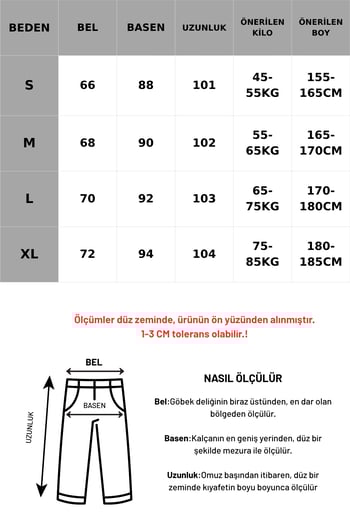 Acı Kahve Geniş Paça Rahat Kalıp Lastikli  Eşofman Altı MG2581