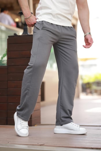  Madmext Füme Rahat Kesim Erkek Eşofman Altı E6560