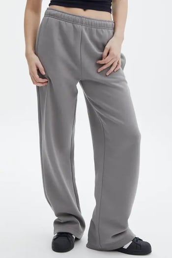 Füme Wide Leg Basic Eşofman Altı MG1916