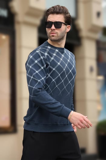 Indigo Designed Knitwear Sweater 6019