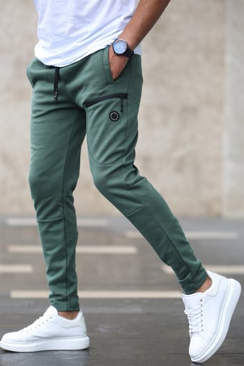 Madmext Basic Haki Eşofman 4207