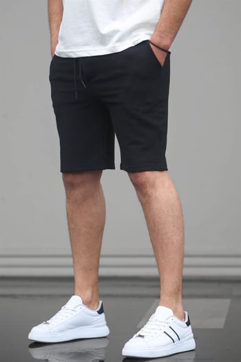 Madmext Men Black Shorts 5438