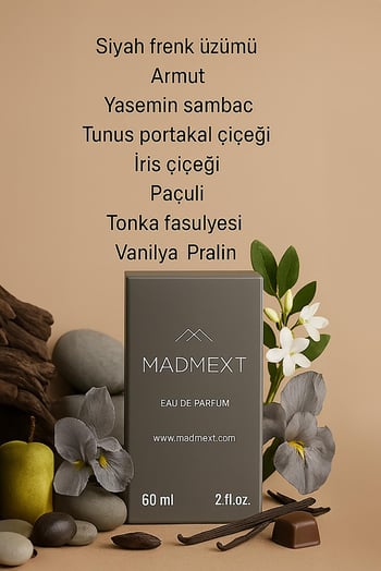 Smoked İris Çiçeği ve Paçuli Erkek Parfüm 60 ML 5980