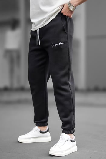 Madmext Siyah Basic Eşofman 6521