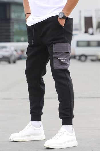 Black Jogger Sweatpants 5475
