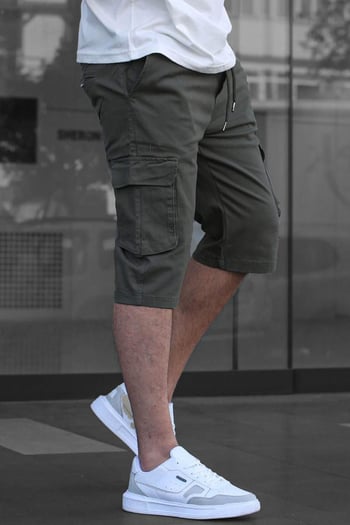 Füme Kargo Cep Kapri Erkek Pantolon 6331