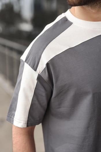 Füme Erkek Şort T-shirt Takımı E7346