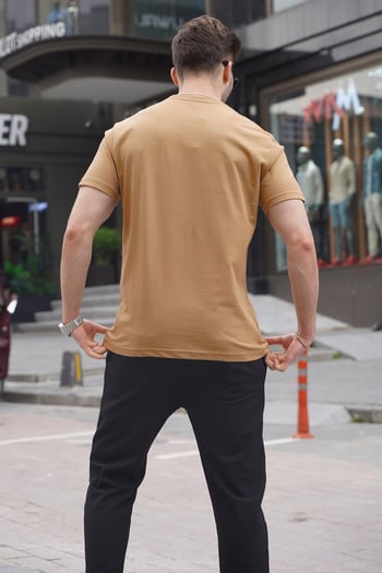 Vizon Regular Fit Basic Erkek Tişört 6131