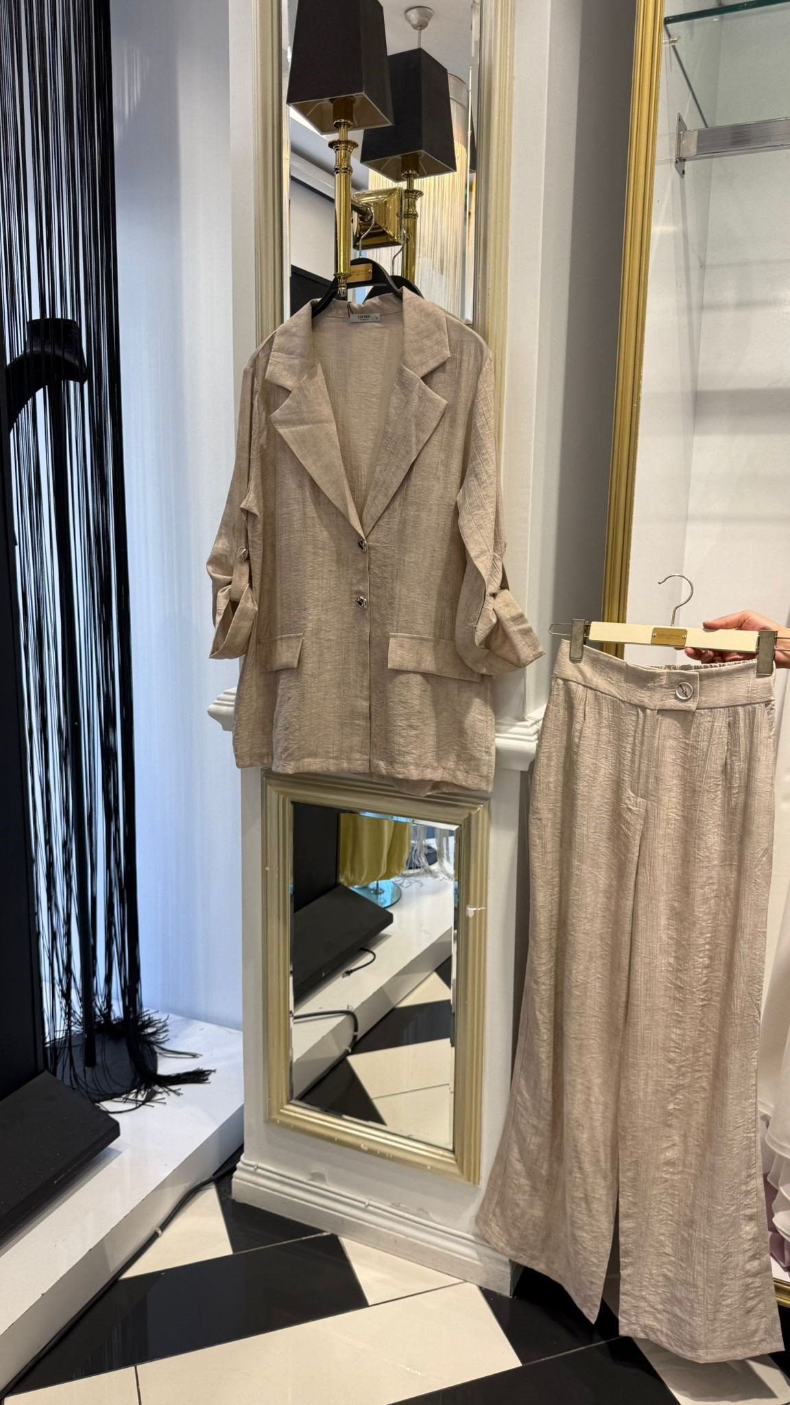 Ceketli Pantalonlu Takım