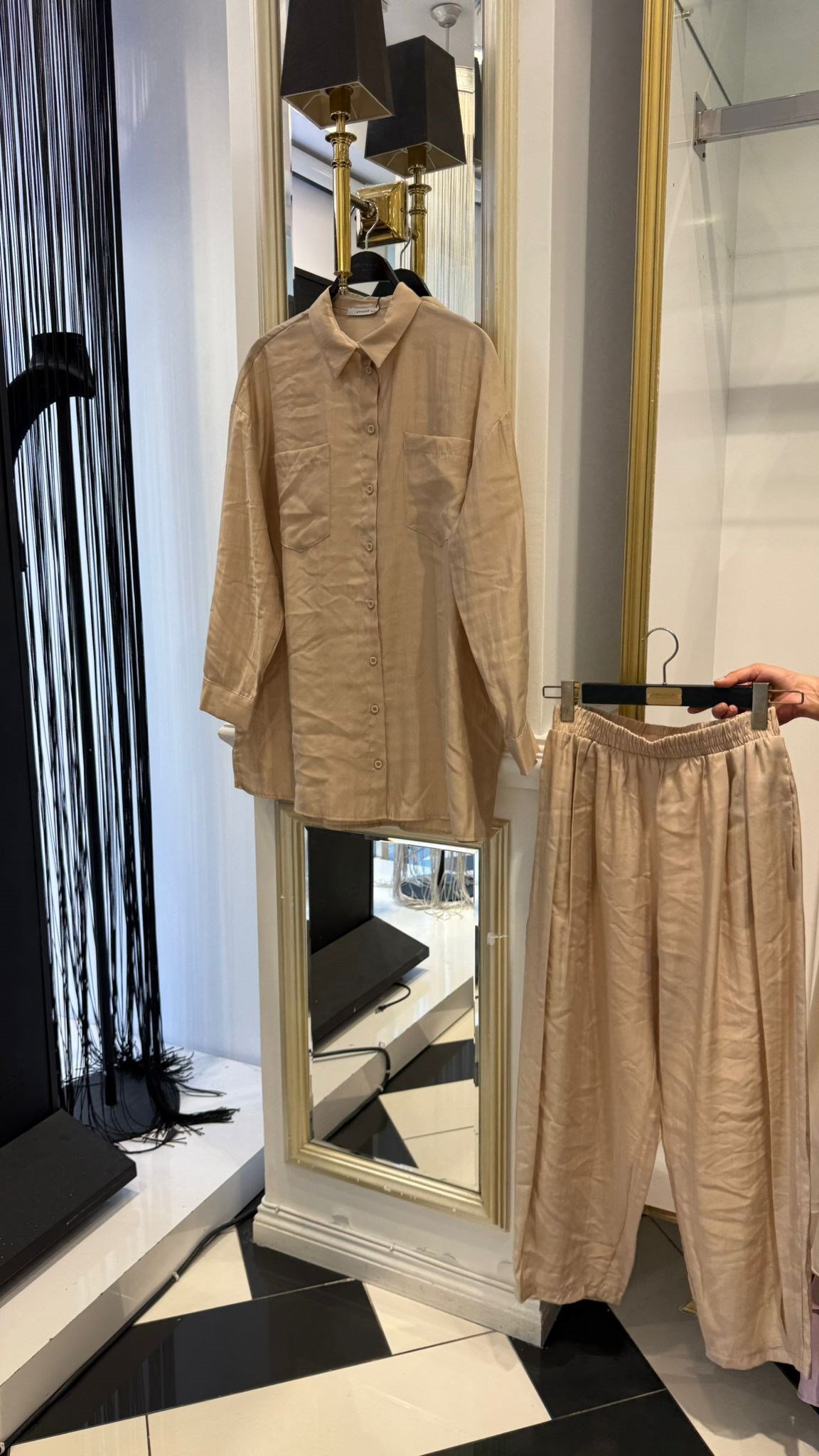 Ön Cepli Pantalonlu Takım
