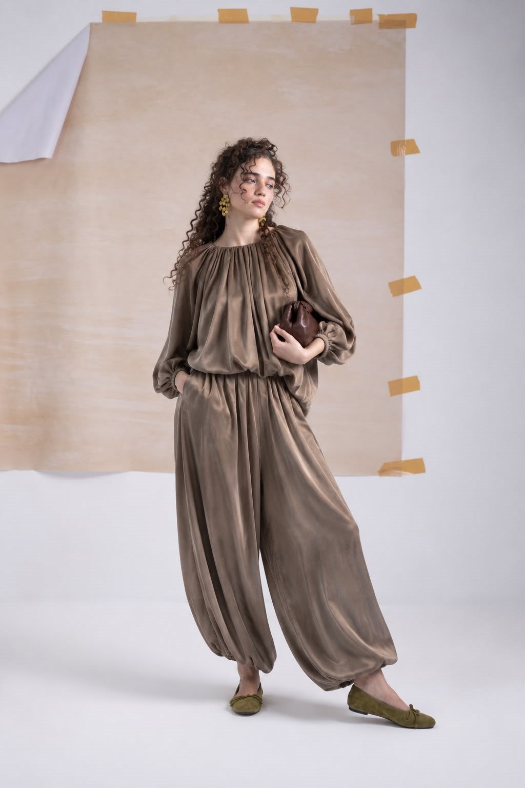 Paça Lastikli Pantalon