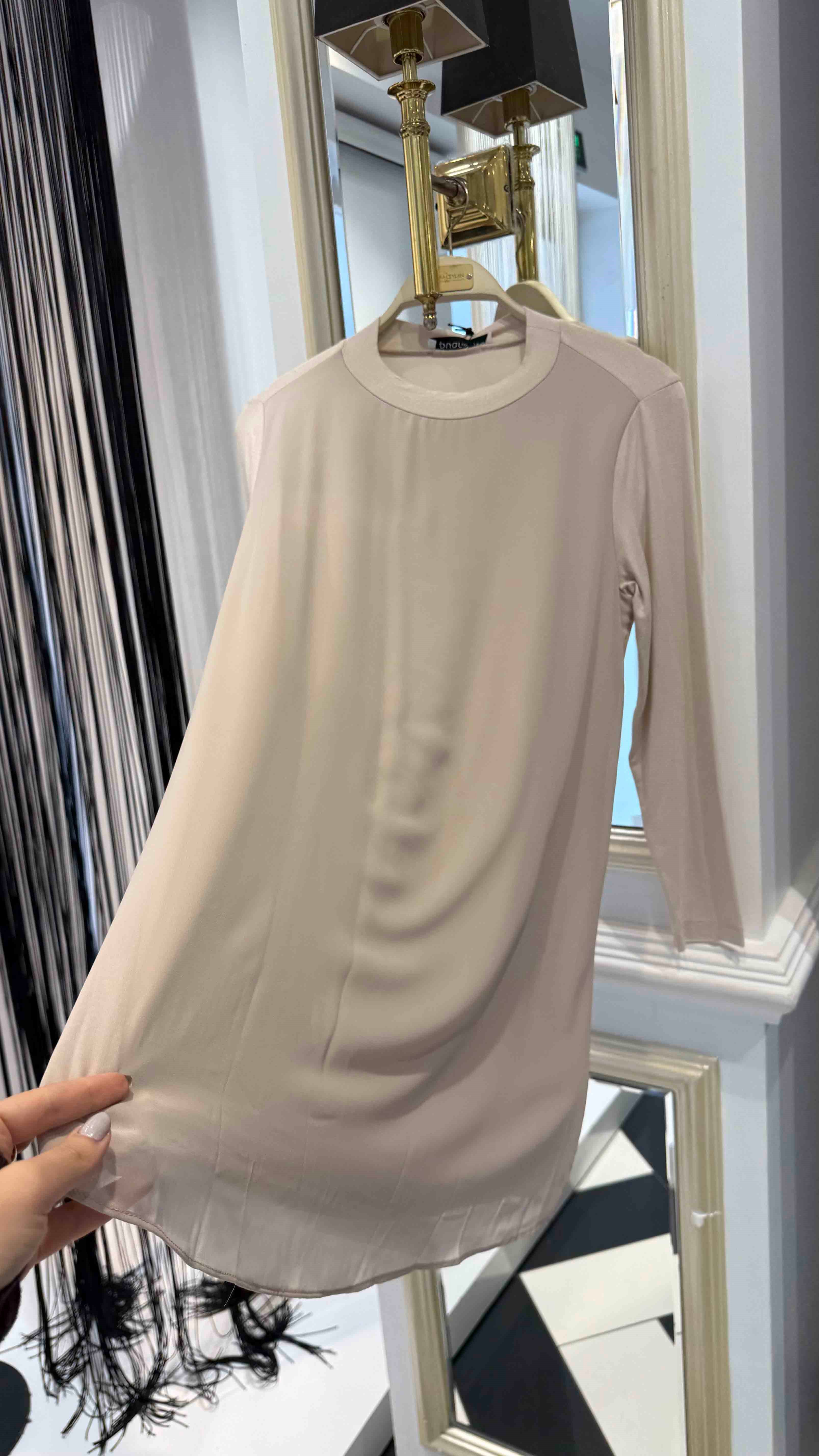 Bisiklet Yaka Tunik 