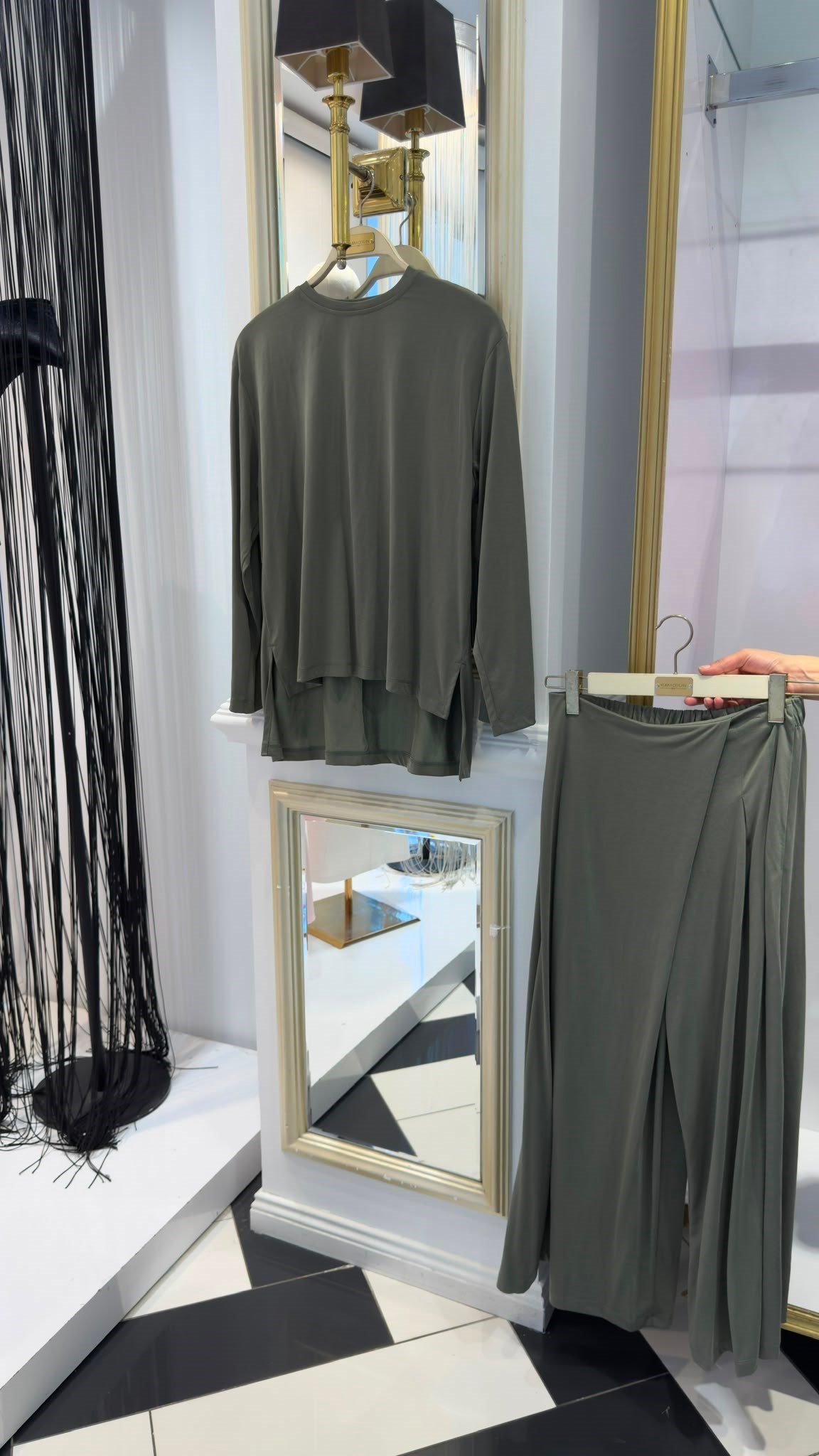 Oysho kumaş Pantalonlu Takım
