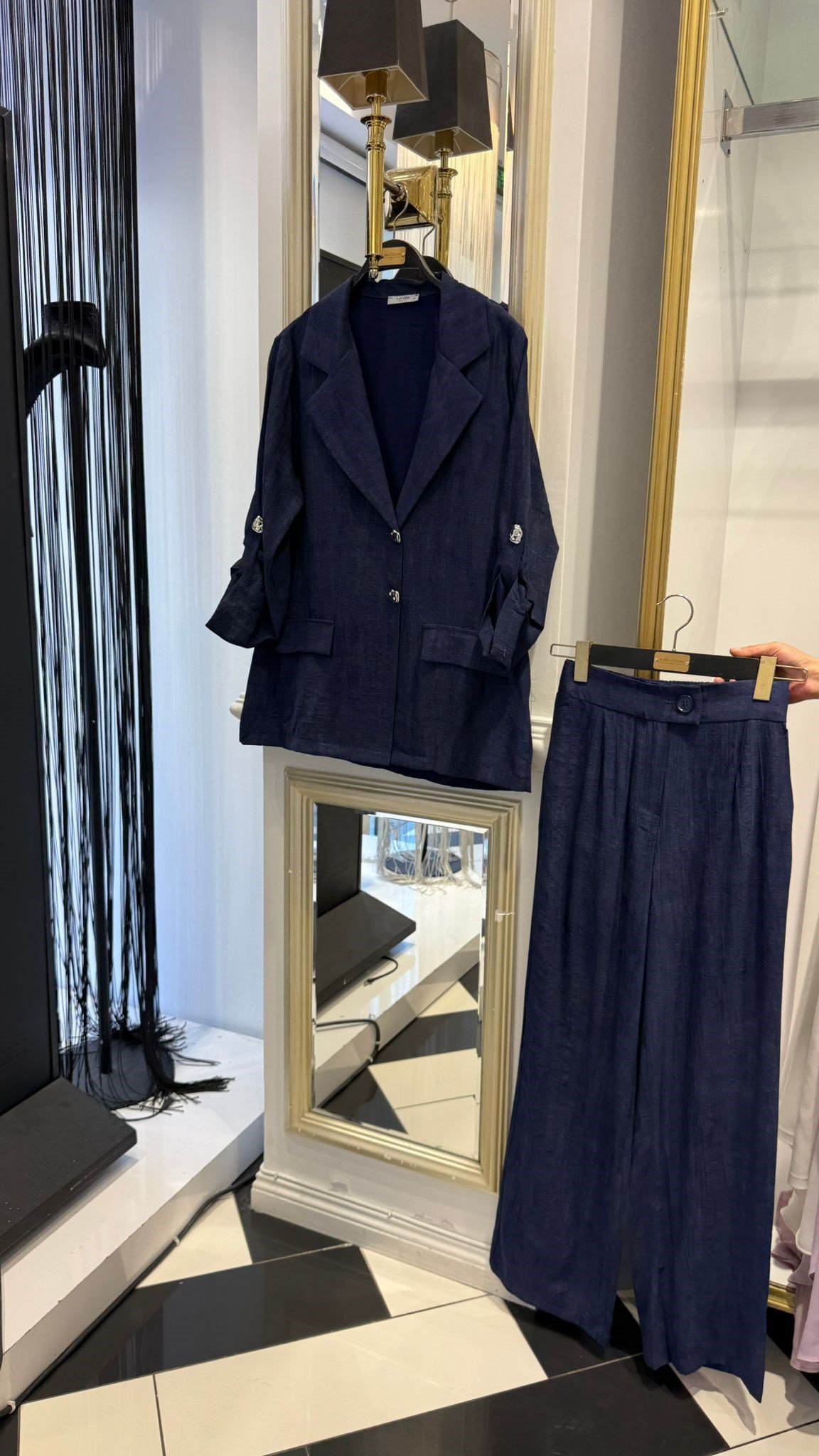 Ceketli Pantalonlu Takım