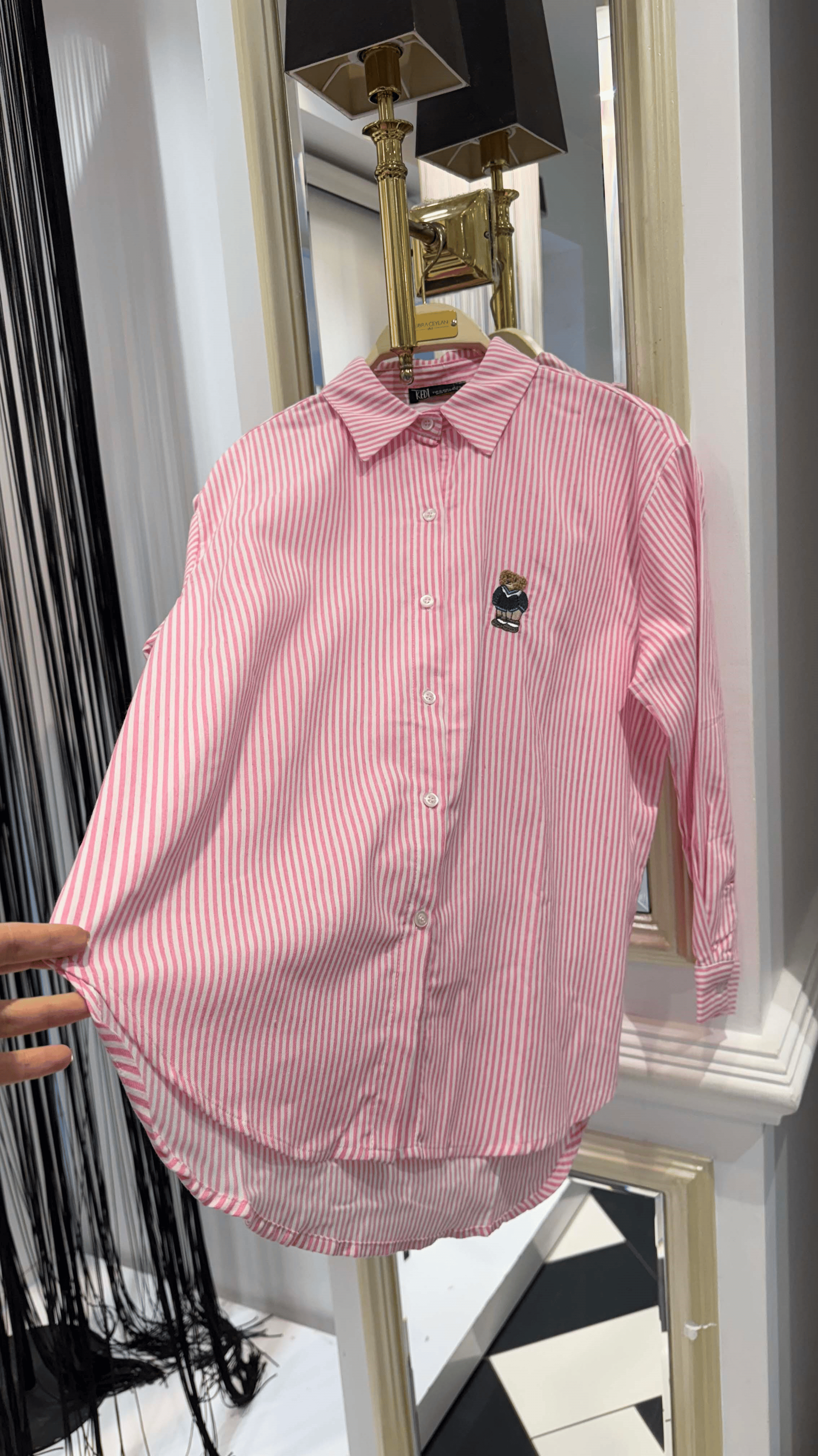 Ayıcık Detay Gömlek