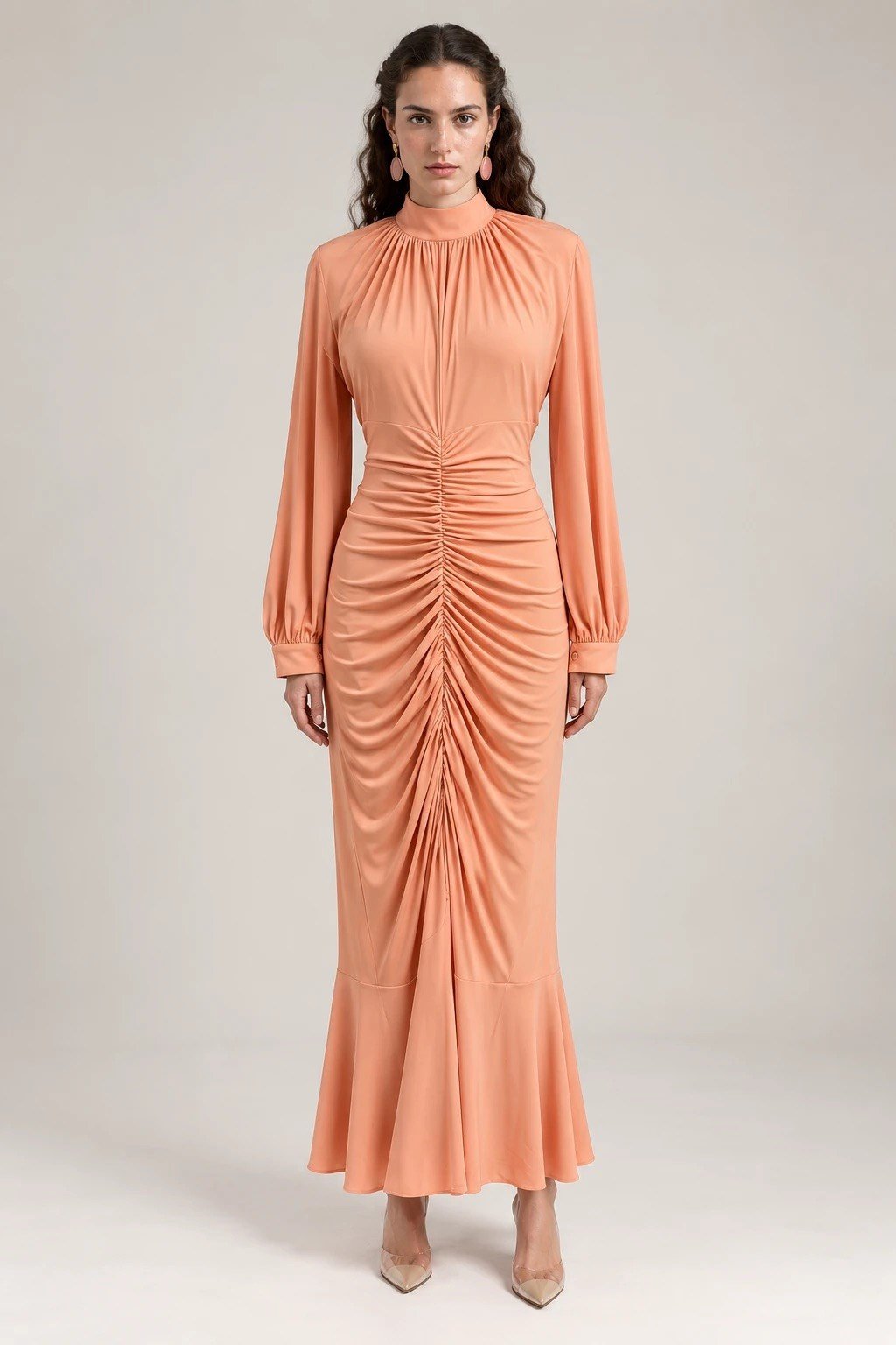 Drape Detay Elbise