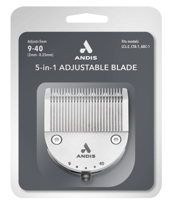 Andis Vida 5-in-1 Ayarlanabilir Tıraş Bıçağı (40-30-15-10-9)