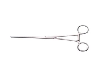 Kruuse Veteriner Bağırsak Pensi. 23 cm. Düz