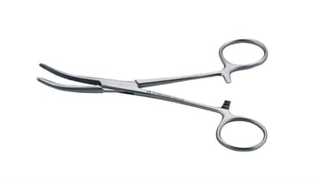 Kruuse Veteriner Hemostatik Pens. 14 cm. Eğri