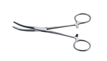 Kruuse Veteriner Hemostatik Pens. 16 cm. Eğri