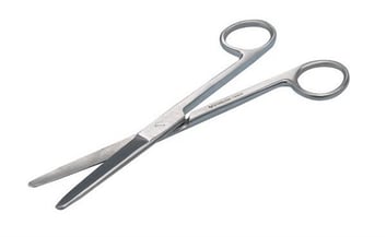 Kruuse Veteriner Makas. 14.5 cm. K/K. Düz