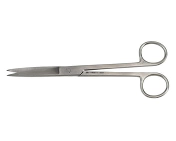 Kruuse Veteriner Makas. 18 cm. S/S. Düz