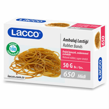 Lacco Ambalaj Lastiği - 50 G - Midi