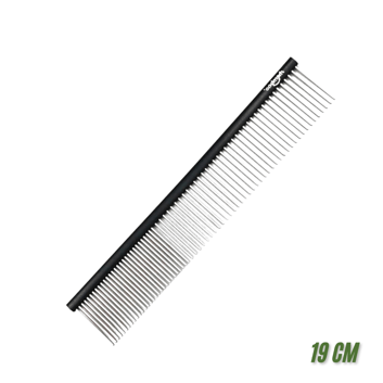 SHERNBAO Çelik Tarak 19 cm (Siyah)