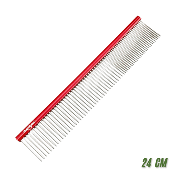 SHERNBAO Çelik Tarak 24 cm (Kırmızı)
