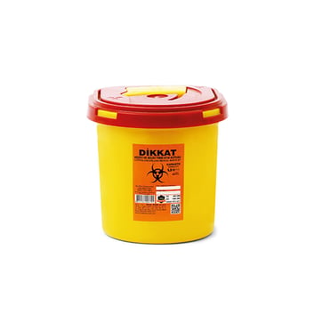 Tıbbi Atık Kovası 1,3 LT
