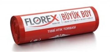 Tıbbi Atık Torbası (Poşeti) 60 CM*85 CM Büyük boy) 10'lu Paket