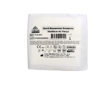 Tules Steril Spanç (Nonwoven) 30x80