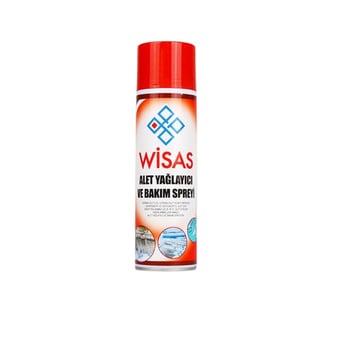 Wisas Alet ve Tıraş Makinesi Bıçağı Yağlama ve Bakım Spreyi 500 ML