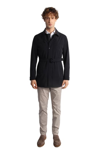ERKEK LACİVERT STANDART STD TRENCH