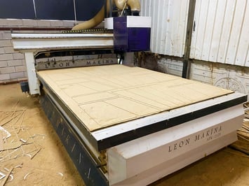 Leon Makina 2128 Düz Tabla Cnc Makinesi (2020)