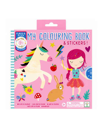 Floss and Rock Boyama Kitapları / Rainbow Fairy