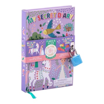 FLOSS & ROCK Kokulu Kilitli Günlük / Fairy Tale *YENİ*