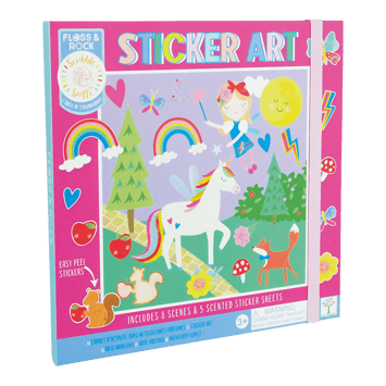 Floss & Rock Kokulu Sticker Aktivite Kitabı / Rainbow Fairy