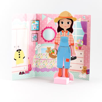FLOSS & ROCK Mıknatıslı Giydirme Setleri / Sophia