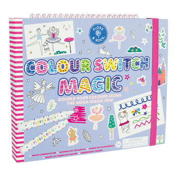 Floss & Rock Renk Değiştiren Sihirli Aktivite Kitabı / Enchanted