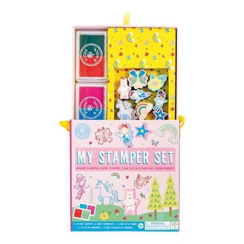 Floss & Rock Stamper Ahşap Baskı Seti /  Rainbow Fairy