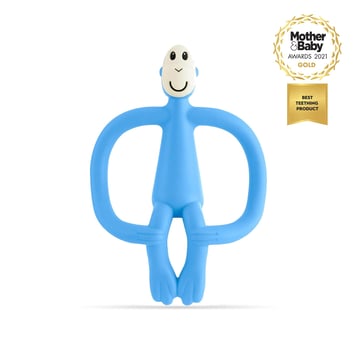 Matchstick Monkey Silkon Dis Kasiyici / Monkey (Bebe mavisi)