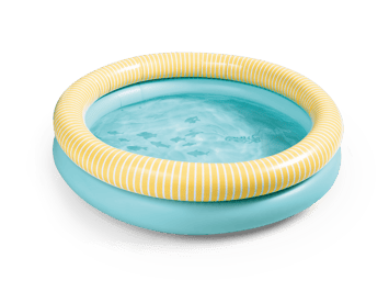 Quut Dippy Şişme Çocuk Yüzme Havuzu / Çap 80 / Banana Blue