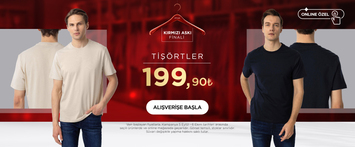 Tişörtler 199,90TL'den Başlayan Fiyatlarla!
