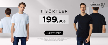 Tişörtler 199,90TL'den Başlayan Fiyatlarla!